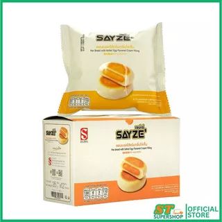 แพนเบรด SAYZE' ครีมนมเนย/ครีมใบเตย/ครีมไข่เค็ม/ยกกล่อง12ชิ้น