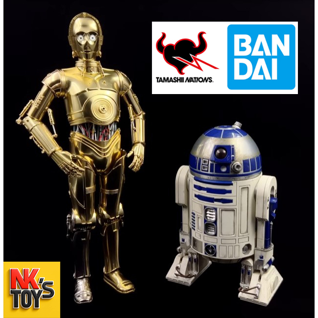 Bandai TAMASHI NATIONS Star Wars EP4 : A New Hope - C3PO and R2D2 (Diecast) 1/6 มือสอง ของครบ สภาพดี
