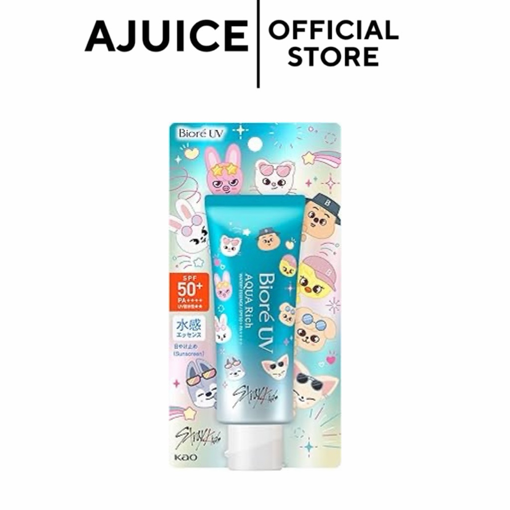 💚🇯🇵ครีมกันแดด Biore UV Aqua Rich Watery Essence รุ่นลิมิเต็ดที่คอลแลบกับ Stray Kids