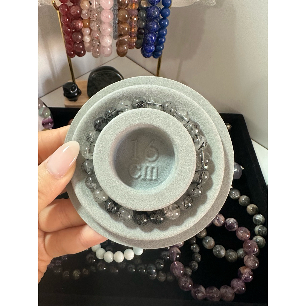 กำไลหิน Black Rutilated Quartz