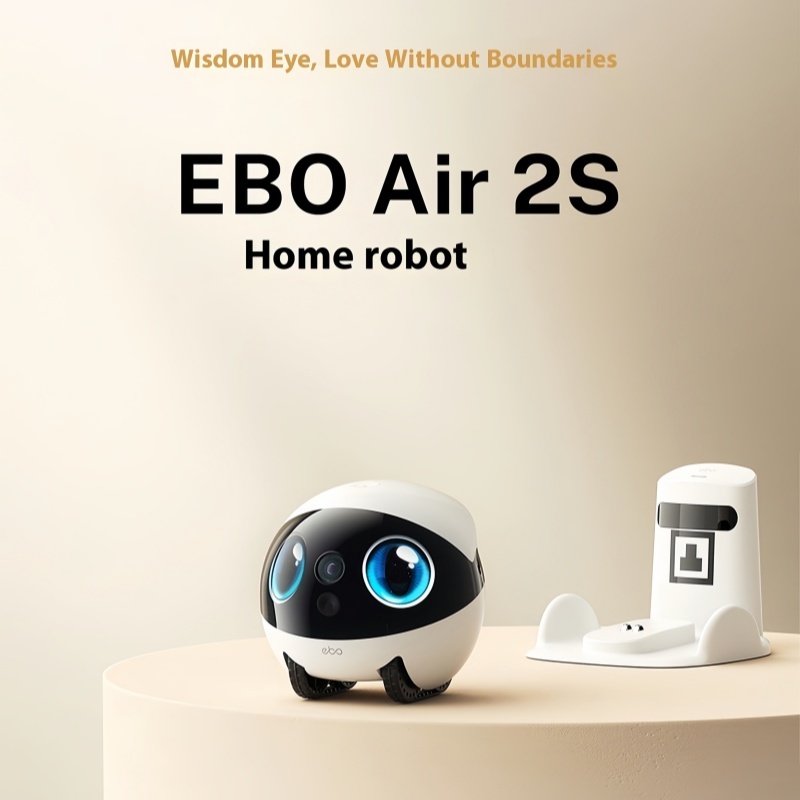 【New Arrival】Enabot หุ่นยนต์กล้องวงจรปิด EBO AIR 2S การ์ด SD ความจุ 32GB (ใส่มาให้แล้ว)