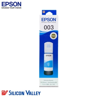 หมึกเติมของแท้ เอปสัน EPSON 003 มีกล่อง ของแท้ 100% ใช้กับปริ้นเตอร์ Epson L1110 L3110 L3150 L3250 L4250 L5190 L6190