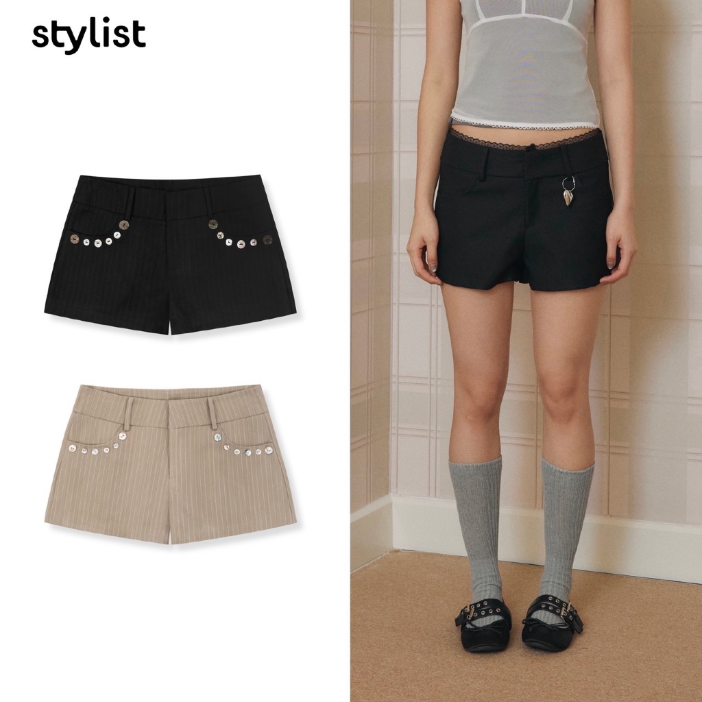 STYLIST - Isel Shorts 002 กางเกงขาสั้นเอวต่ำ