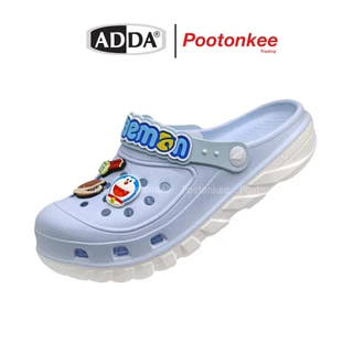 ADDA รุ่น 5TD24-WJ 2density รองเท้าแตะหัวโตลายโดเรม่อน ลิขสิทธิ์แท้ Doraemon ไซส์ 4-6