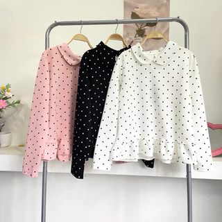 Polkadot เสื้อยืดลายจุดสุดฮิต พร้อมส่ง