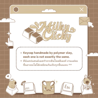 Cream soda mechanical Keycap คีย์แคปครีมโซดา🍨 [คีย์แคปเมคานิคอล]