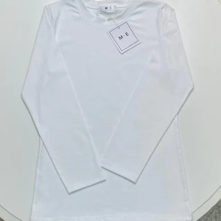 เสื้อยืดป้ายME แขนยาวสีพื้น