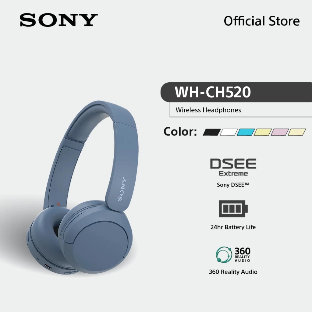 Sony WH-CH520 หูฟัง Bluetooth 5.2 ใส่สบาย Hands-free thumbnail 8