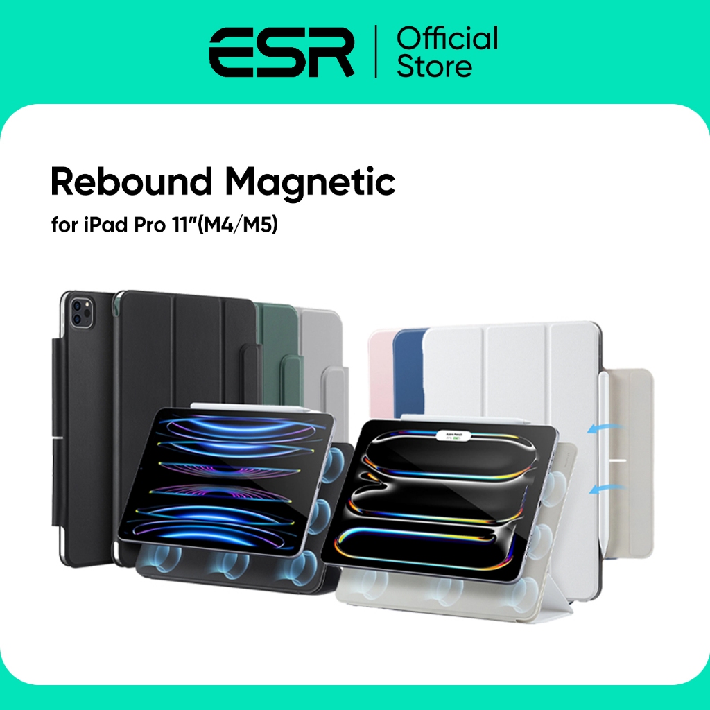 ESR - เคสสำหรับ iPad Pro 11" (4th/3rd/2nd Gen) รุ่น Rebound Magnetic Case
