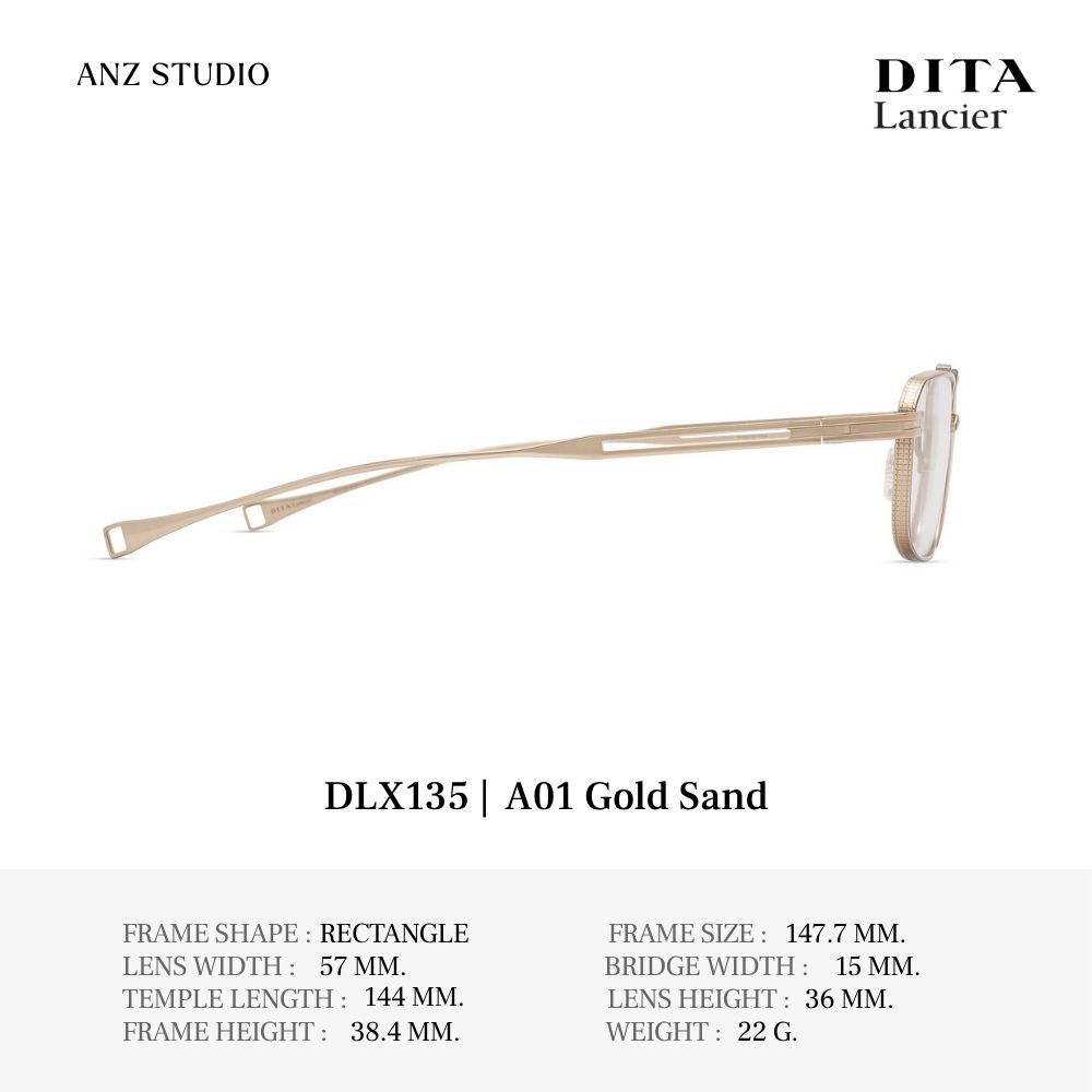 DITA Lancier إطار نظارة تيتانيوم DLX135 — صورة 5