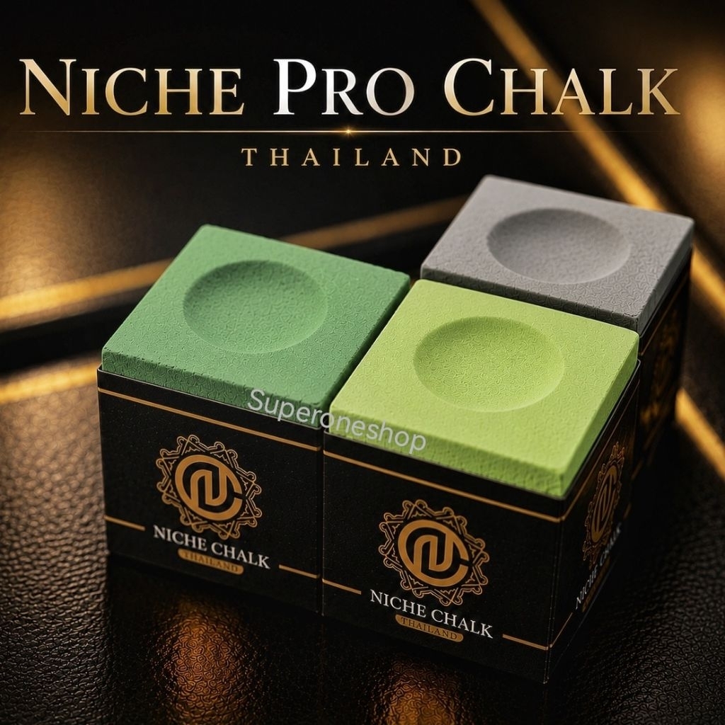 ชอล์ก​ฝนหัวคิว​ niche​ ​ chalk​ 147 snooker​