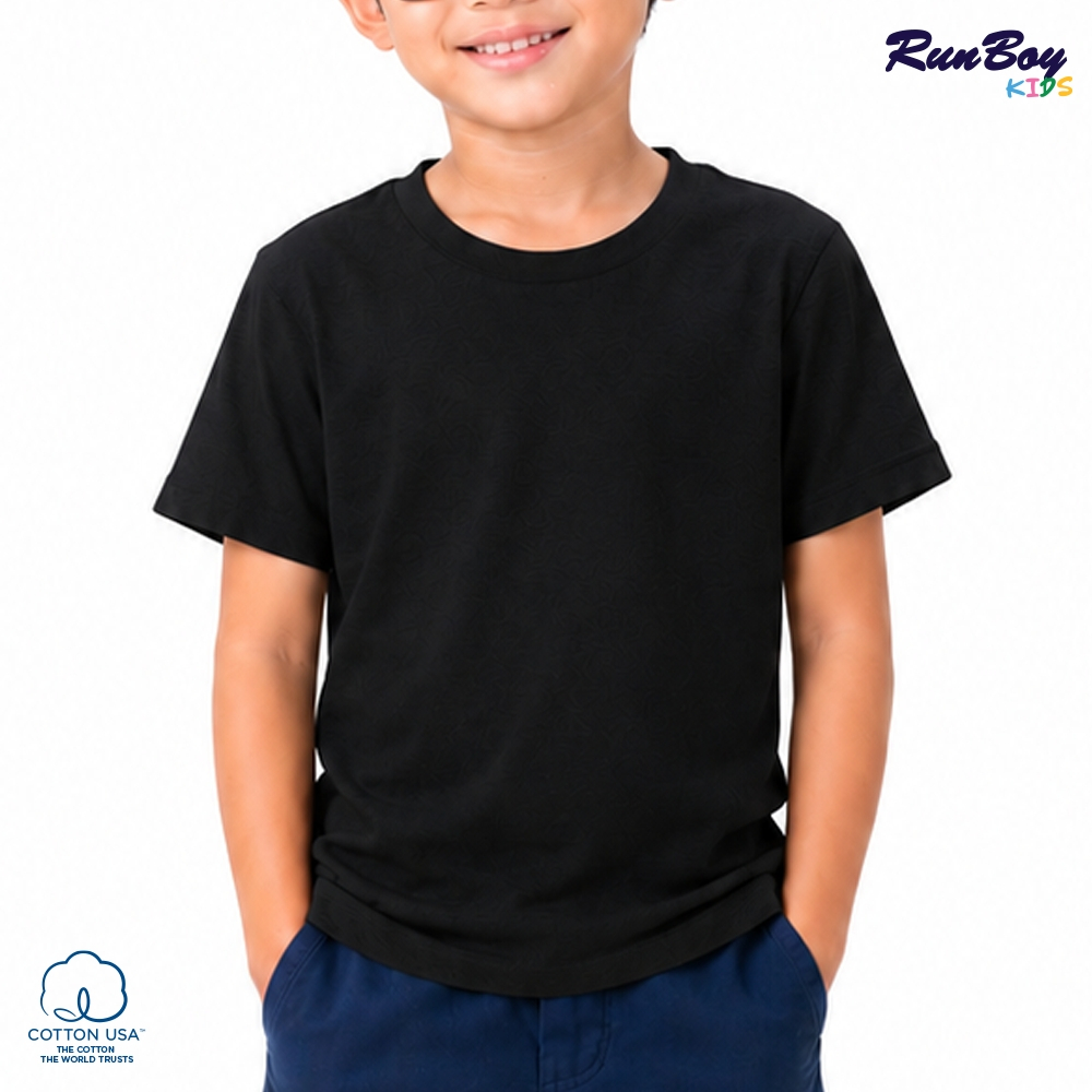 เสื้อยืดเด็ก Runboy Kids ผ้านุ่ม Cotton 100% ไม่ผสมโพลีเอสเตอร์