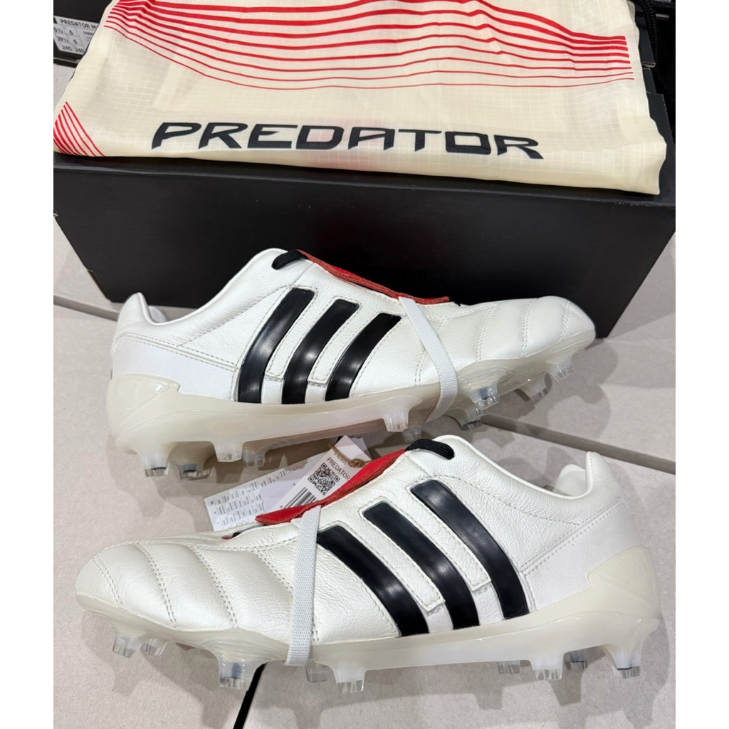 🤍❤️PREDATOR  MANIA ELITE FG made in germany 🇩🇪 (รหัส IH0965)  ✅ สินค้าของแท้ 💯%