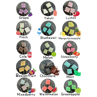 วุ้นกรอบสไตล์ญี่ปุ่นคละรสชาติhomemade(100g.)ถุงซิปล็อค เลือกรสชาติเองแจ้งในหมายเหตุ