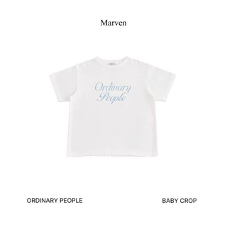 Marvenapparel - Ordinary People (Unisex) เสื้อยืดสกรีนลายทรง Baby crop / Oversized
