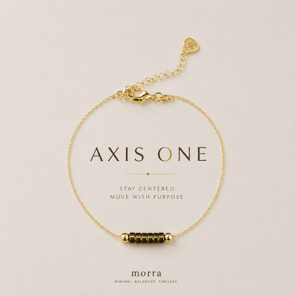 Axis : One สร้อยและกำไล Pyrite Hematite เสริมความมั่นใจ ก้าวหน้า เติบโต