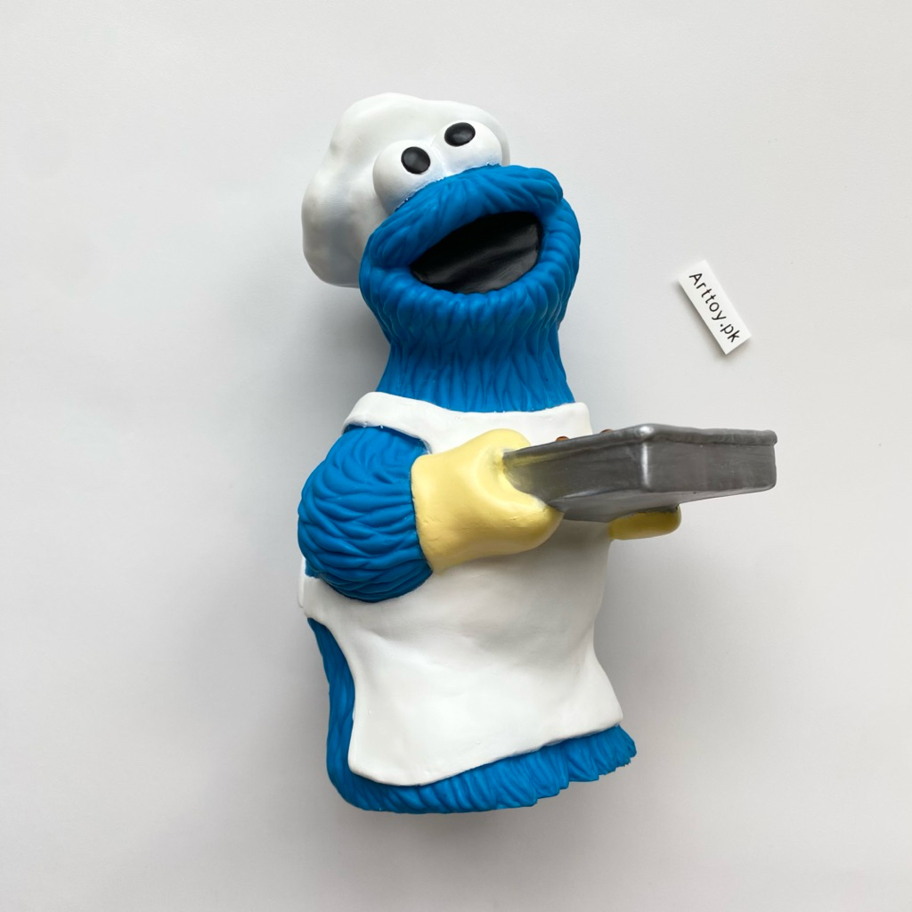 RT999/กระปุกออมสิน Cookie Monster ในชุดเชฟ (Chef Cookie Monster Piggy Bank)