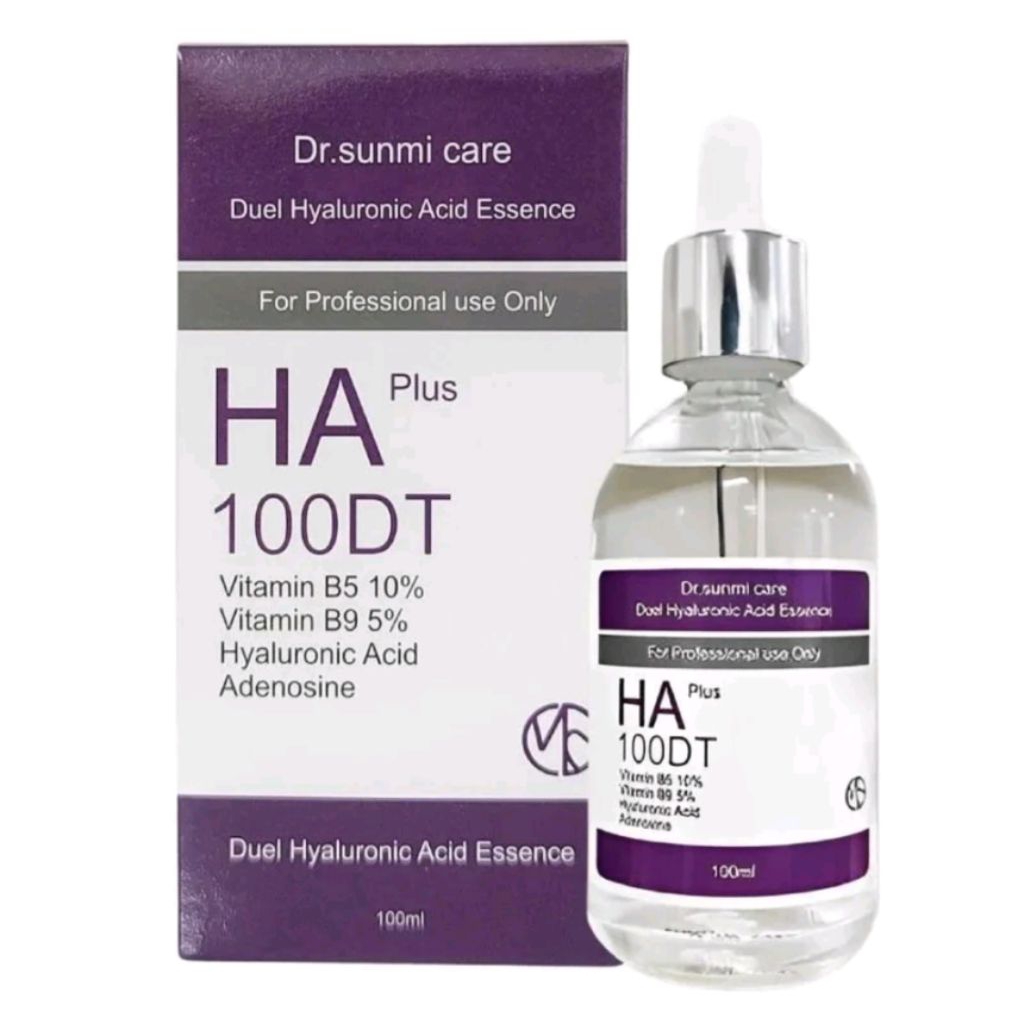 ส่งฟรี❗️[ แท้จากเกาหลี พร้อมส่ง 🇰🇷 ] Dr. Sunmi Care - [100ml] HA Plus 100DT Dual Hyaluronic Acid Essence ฟิลเลอร์แบบทา