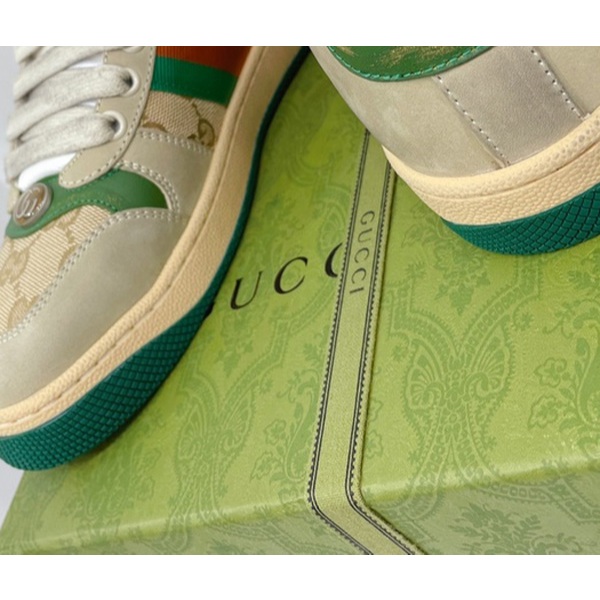 Authentic มีใบเสร็จครบ ของแท้LOW SCREENER 𝔾𝔾 Shoes ขายร้อนรองเท้า แบบยูนิเซ็กส์  แจกถุงเท้าฟรี