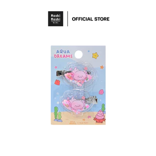 Moshi Moshi กิ๊บติดผม ลาย Aqua Dreams กิ๊บติดผมน่ารักๆ รุ่น 8100050103-50108