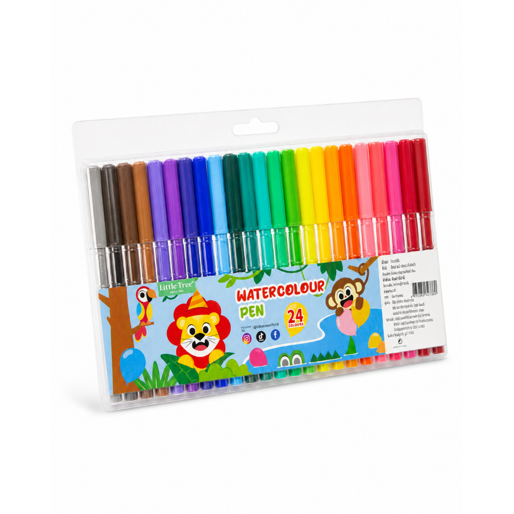 ปากกาสีเมจิก Master Art น้ำหมึก Water-Based Ink สีสันสดใส