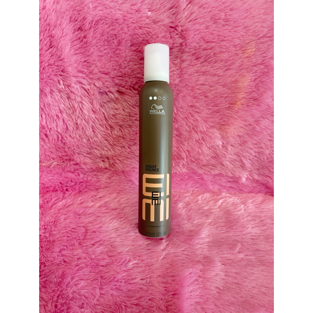 WELLA EIMI BOOST BOUNCE 300 ML.มูสจัดแต่งทรงผม ให้อยู่ทรงไม่ชี้ฟู