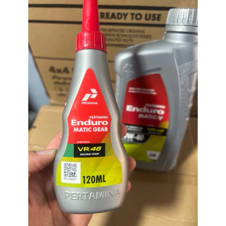 น้ำมันเครื่อง รถจักรยานยนต์ออโตเมติก ENDURO MATIC -V 10w-40 ขนาด 1 ลิตร สังเคราะห์ 100% ขนาด 1 ลิตร