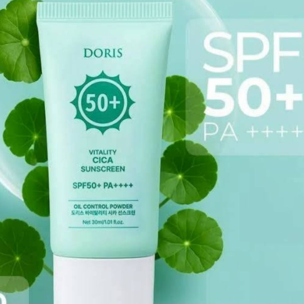 DORIS Vitality Cica Sunscreen (กันแดดพาสเทล) เหมาะสำหรับผิวแพ้ง่าย