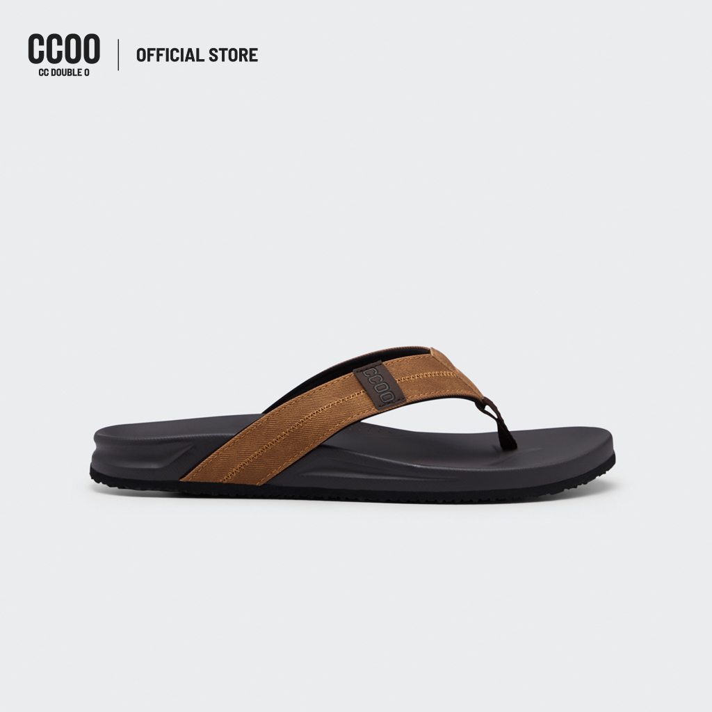 CC DOUBLE O CCOO WOVEN STRAP SANDALS ผู้ชาย รองเท้าแตะสายถักแต่งโลโก้ รุ่น O26WSMA020 (AW26 #P1)