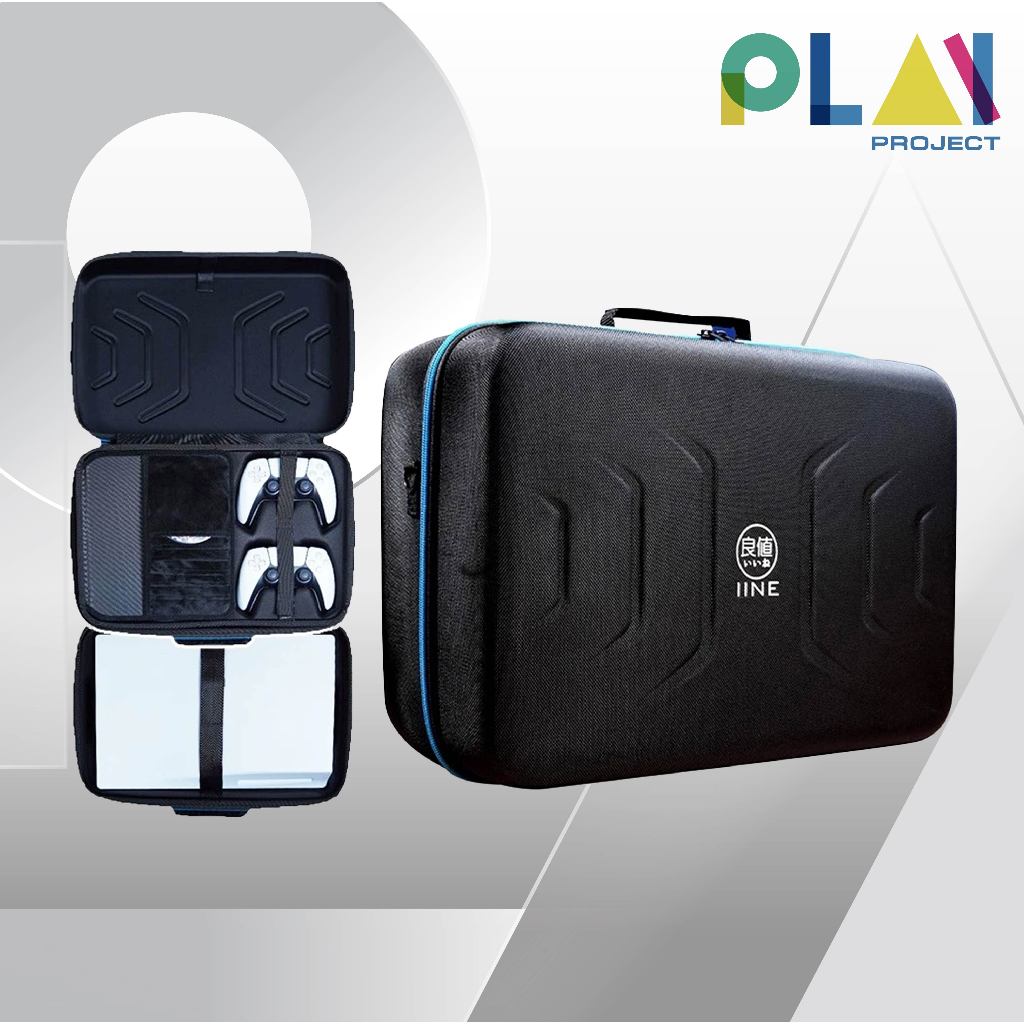 IINE กระเป๋าเก็บเครื่องเกม PS5 กระเป๋า Eva Travel Storage Bag [PlayStation5]