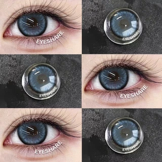 {COD}-Diamond-100°-600° สีเทาคอนแทคเลนส์สายตาสั้นน่ารักตาโต 14.5 มม.คอนแทคเลนส์สีสำหรับหนึ่งปีจัดส่งฟรี