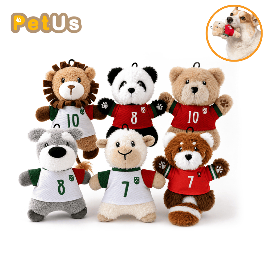 ของเล่นสัตว์เลี้ยง Pet toy ของเล่นหมาแมว เนื้อผ้านุ่ม ยืดหยุ่นดี ขนาดเล็ก พกพาสะดวก ดีไซน์น่ารัก