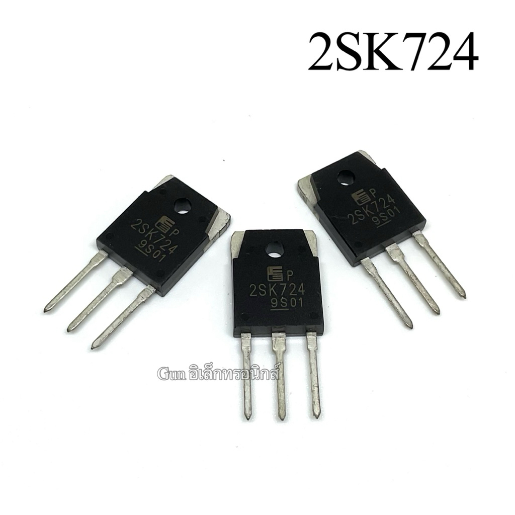 2SK724 724 K724  MOSFET N-Chanal  TO 247  10A 500V มอสเฟต ราคา1ตัว