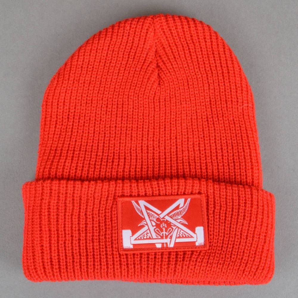 Thrasher Skategoat Zoom Beanie Red/White