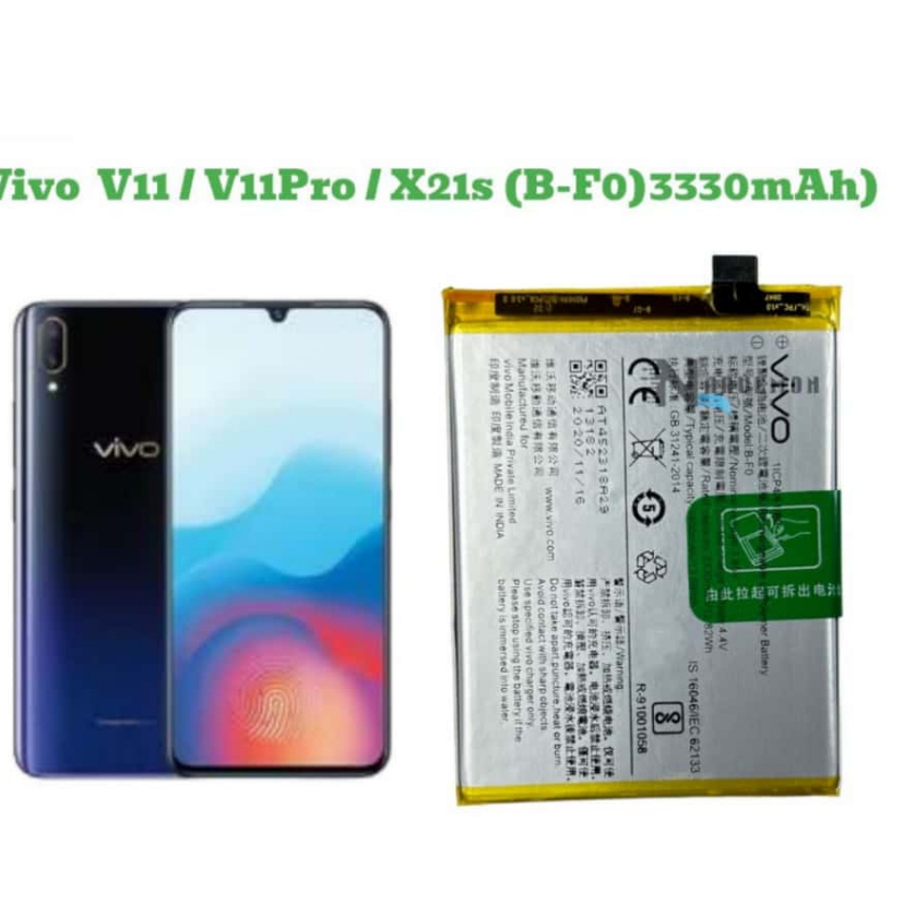 แบตvivo V11แท้ แบตเตอรี่ Vivo 1804 แบต Vivo V11  V11 Pro  B-F0 แบตเตอรี่ Vivo - V11 V11Pro X21s
