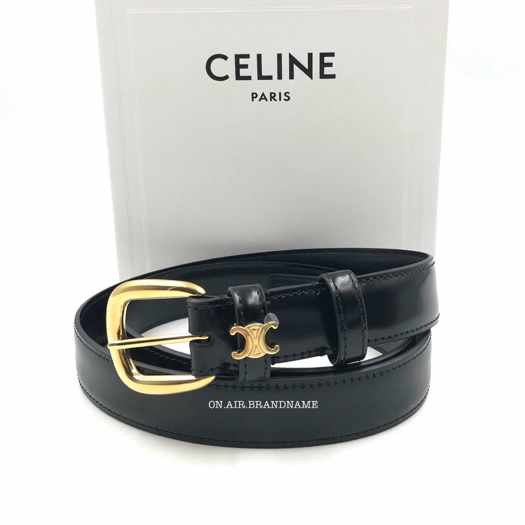 New celine vivienne belt 2.5 cm. เข็มขัด รุ่นนี้น่ารักมากๆ 25 mm