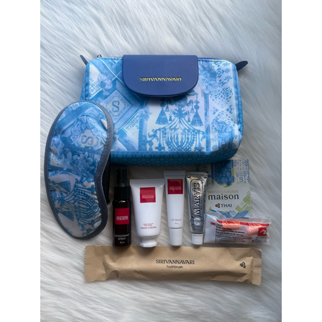 Amenities Kit จากการบินไทย สำหรับชั้น Bissiness class