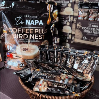 สินค้าแนะนำ Napa กาแฟรังนก กาแฟสำเร็จรูปผสมรังนก กาแฟ 3 in 1 รสชาติอร่อย ทานง่าย กาแฟตา ต้อ(1 ห่อ มี 30 ซอง)