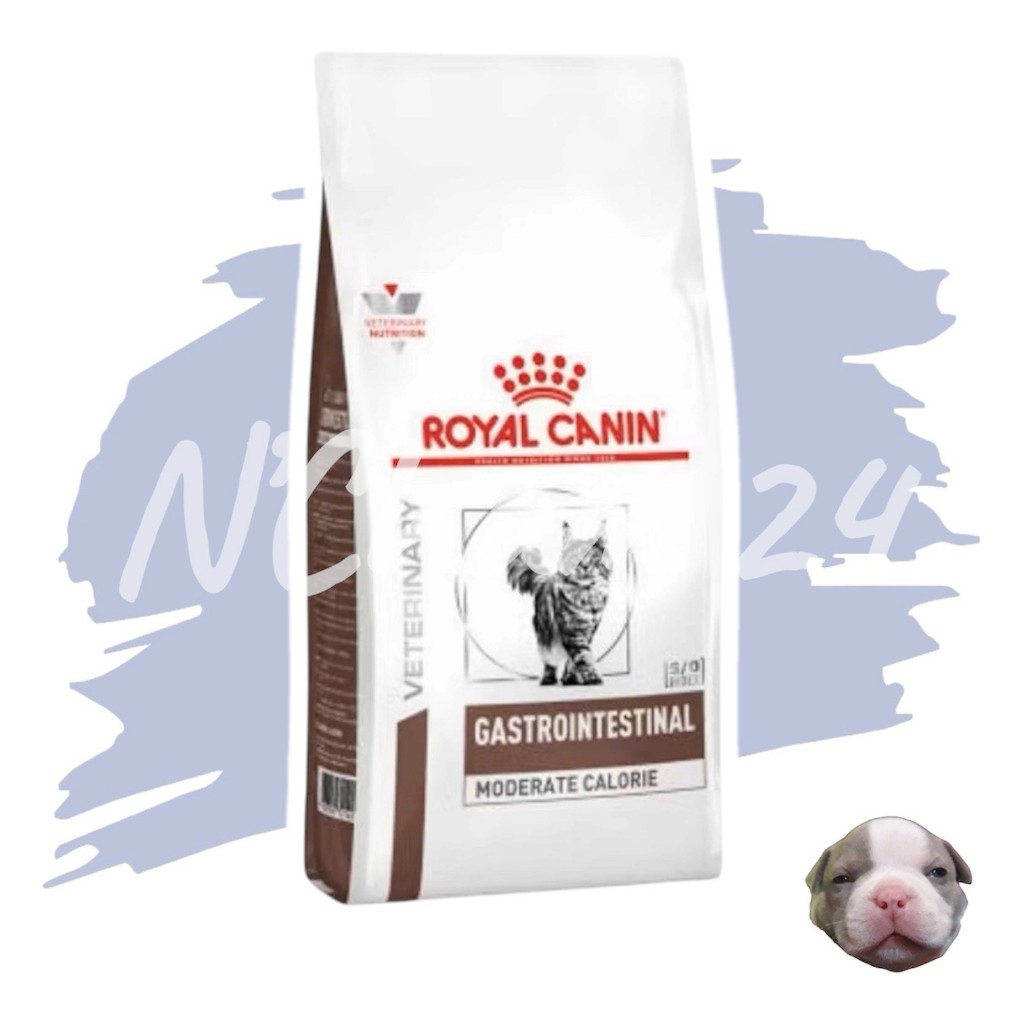 Royal canin Gastrointestinal Moderate Calories exp.09/2026 อาหารแมวรักษาโรคทางเดินอาหาร จำกัดพลังงาน
