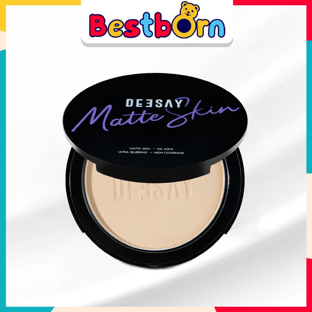 DEESAY ZERO OIL MATTE SKIN แป้งเนื้อแมทบางเบา คุมมัน SPF15 PA+++ 10g ZOL01-03