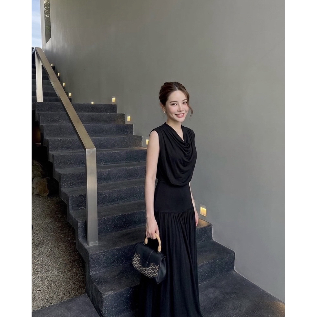 #BJbbDress251110เดรสสีดำ