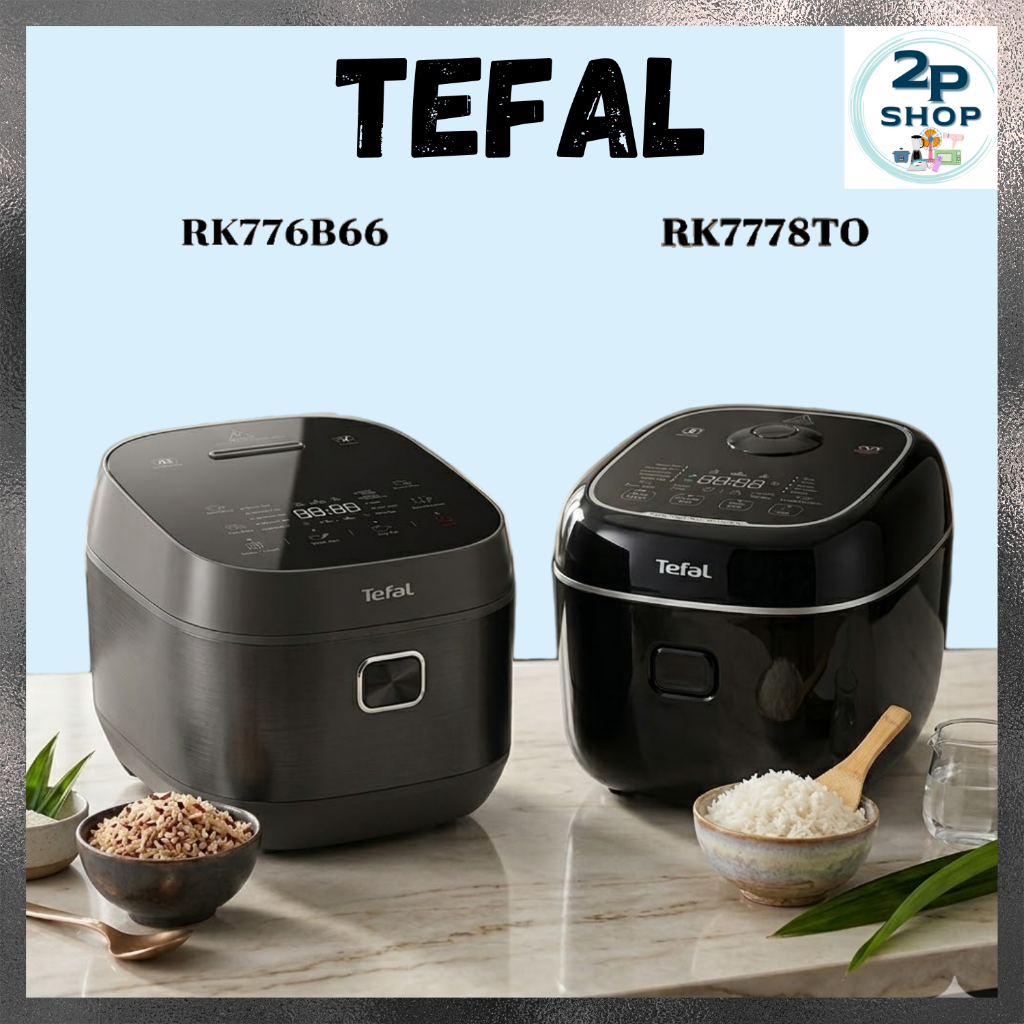 หม้อหุงข้าวTEFAL DELIRICE PLUS (1.8 ลิตร, 750  วัตต์) รุ่น  RK776B66 เเละ รุ่น  RK7778TO (1.8 ลิตร, 