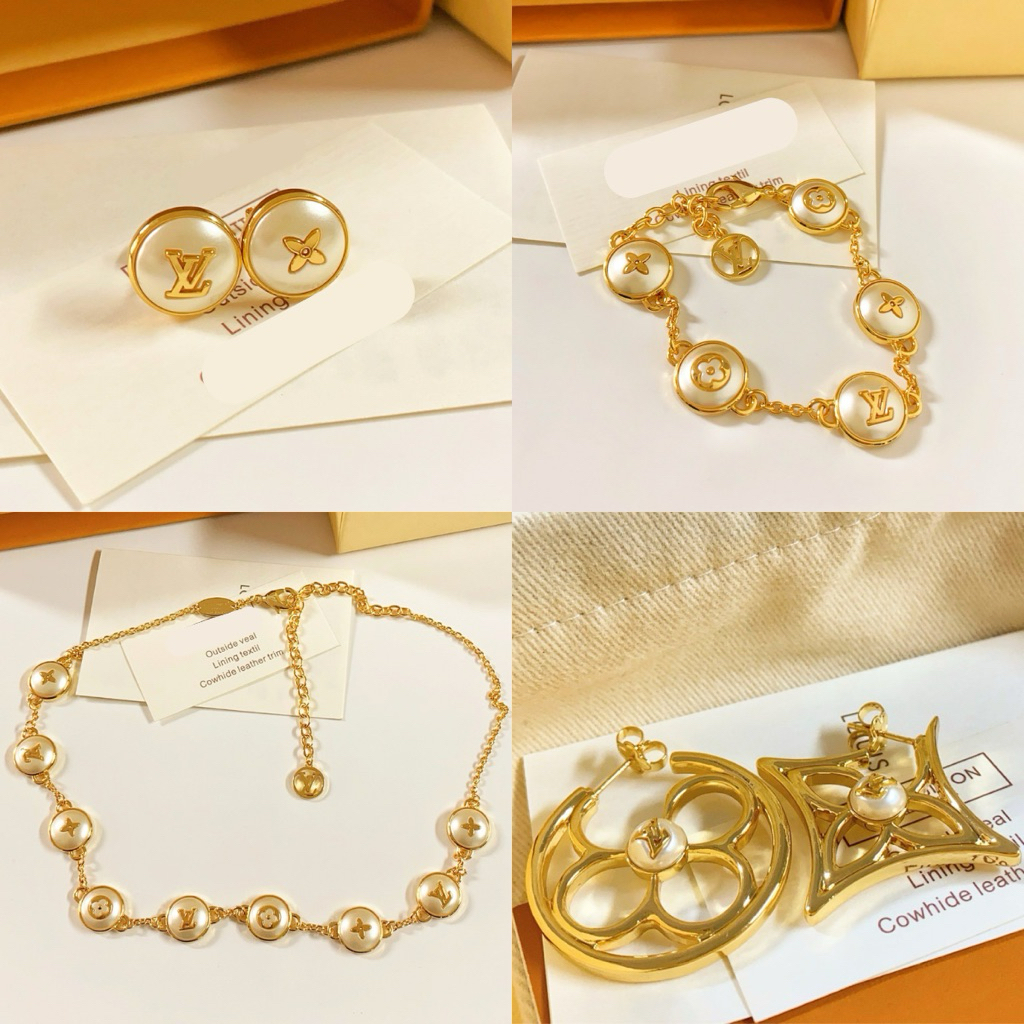 🆕ต่างหู สร้อยคอ ข้อมือ ดอกไม้ | 🌼 BLOSSOM EARRING NECKLACE