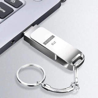 แฟลชไดรฟ์ USB ความจุมาก (512GB 1TB 2TB) Type-C OTG สำหรับโทรศัพท์มือถือและคอมพิวเตอร์ ใช้คู่ เหมาะสำหรับนักเรียน
