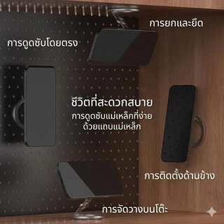 MC แหวนแม่เหล็กติดมือถือ แม่เหล็ก 2 ด้าน MagSafe Ring Holder หมุนได้ 360° ขาตั้งได้ Fidget Spinner