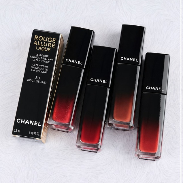 สินค้าใหม่│พร้อมส่ง🍔 Chanel rouge allure laque 5.5 ml สี 62, 63, 75, 82, 83