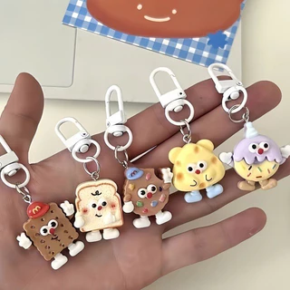🔥พร้อมส่ง🔥ถุงสุ่มพวงกุญแจ (1 ชุด 30 ถุง) คละลายน่ารักจากไทย Capybara พวงกุญแจ น่ารัก พวงกุญแจน่ารัก