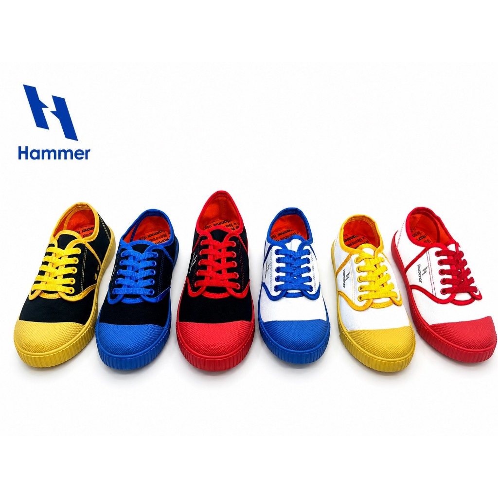 Hammer รองเท้าตะกร้อ ผ้าใบ CL-205