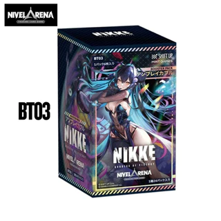Goddess of Victory: NIKKE NIVEL ARENA Booster Pack BT01 BT02 BT03 เวอร์ชั่นภาษาญี่ปุ่น TCG BOX 24 Packs
