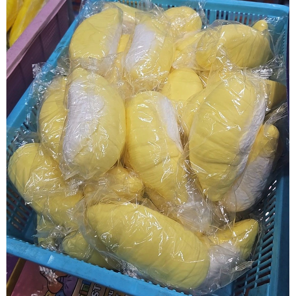 ส่งด่วน สกุชชี่ ทุเรียน หมอนทองสีเหลือง นิ่ม